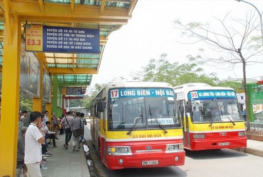 Tuyến xe bus 17 (Long Biên Sân bay Nội Bài)