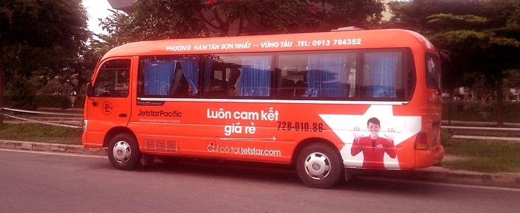 Xe bus Nội Bài Hà Nội: hãng xe Jetstar Pacific