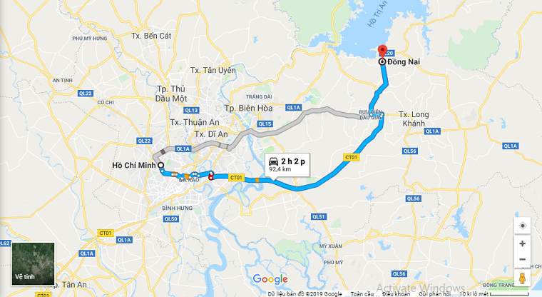 Sài Gòn Đồng Nai bao nhiêu km? Tổng hợp kinh nghiệm đi lại chi tiết