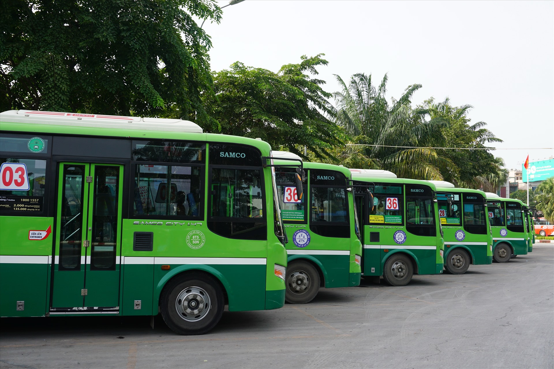 Những tuyến xe bus đi từ Hà Nội lên Nội Bài