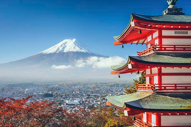 Top 10 địa điểm đẹp du lịch Nhật Bản
